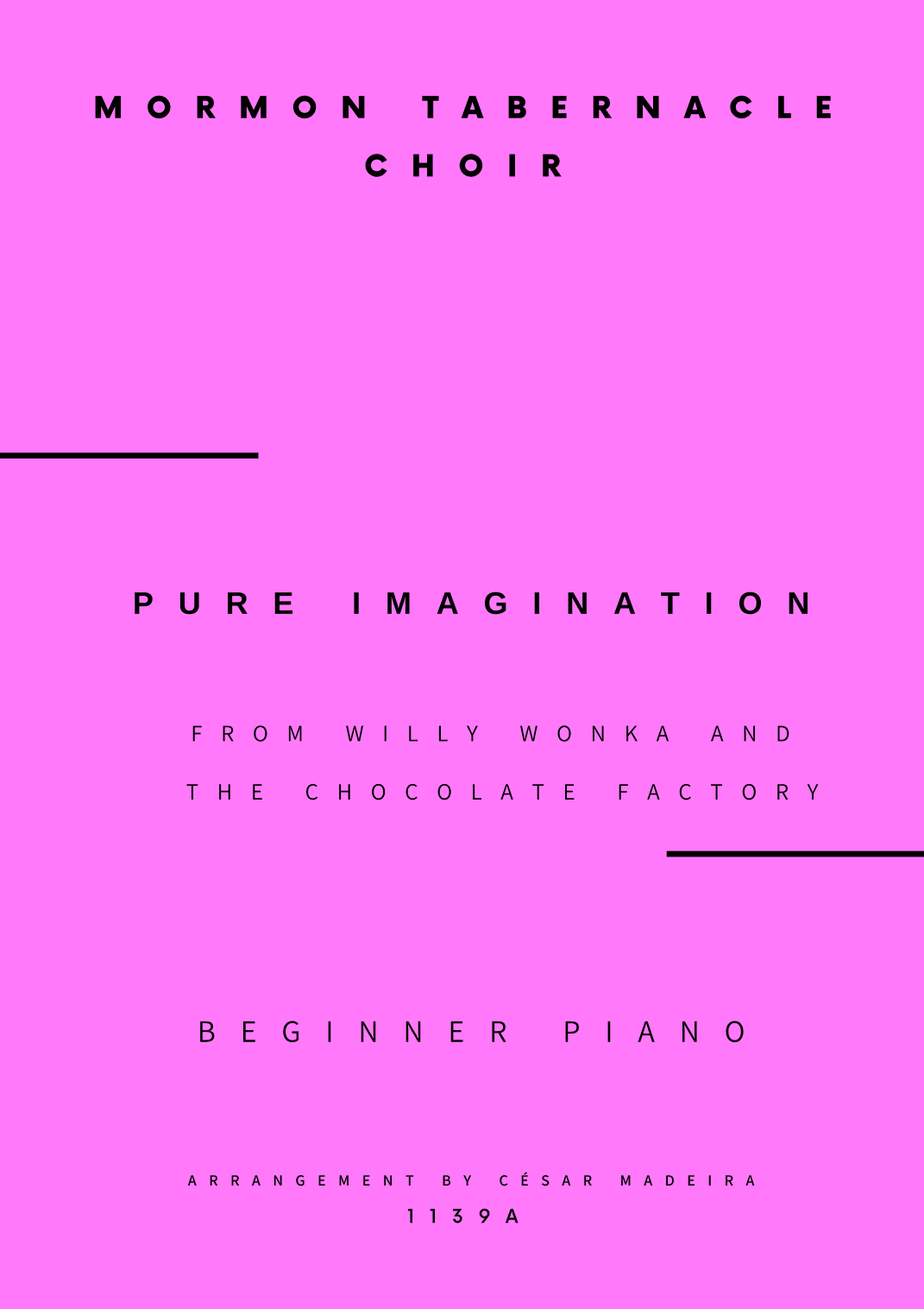 Pure Imagination (arr. César Madeira)