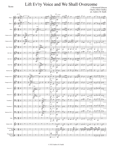 Lift Ev'ry Voice and We Shall Overcome (arr. Andrew M. Smith)