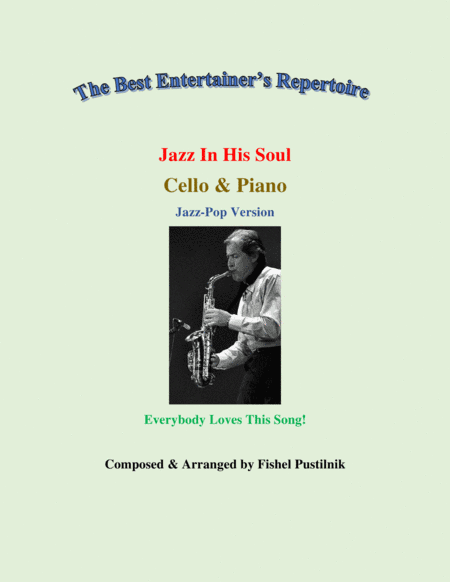 "Jazz In His Soul" Piano Background for Cello and Piano (with Improvisation)-Video