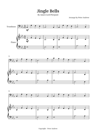 Jingle Bells (arr. Peter Andrew)