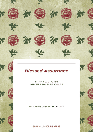 Blessed Assurance - Violin (With Piano Accompaniment) (arr. R. Salvario)