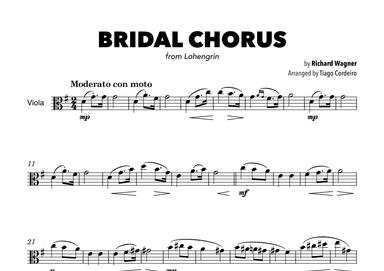 Bridal Chorus (arr. Tiago Cordeiro)