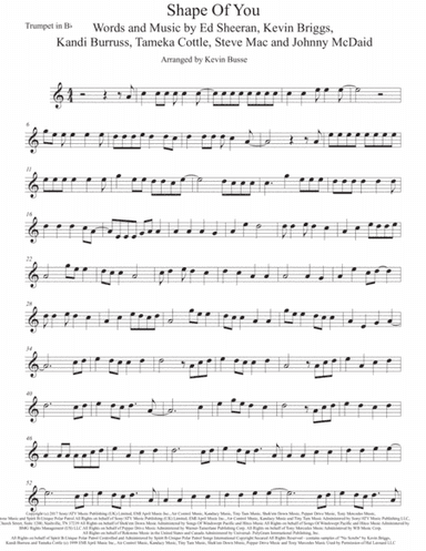 Shape Of You (arr. Kevin Busse)