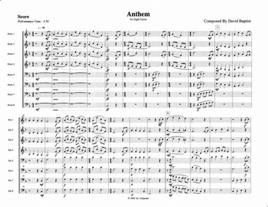 Anthem for Horn Octet