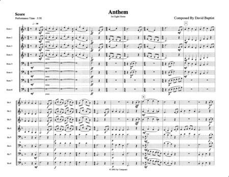 Anthem for Horn Octet