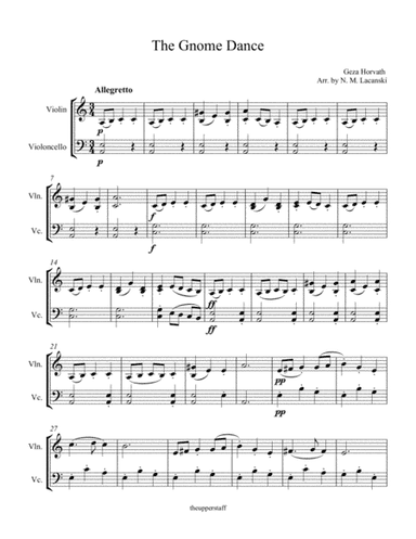 The Gnome Dance (arr. Nick Lacanski)