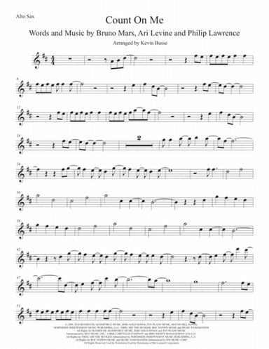 Count On Me (arr. Kevin Busse)