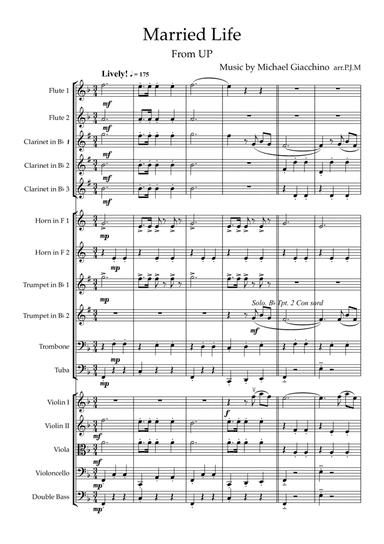 Married Life (arr. Pamela Moutoussi)