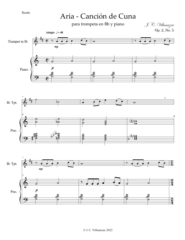 Aria - Canción de Cuna