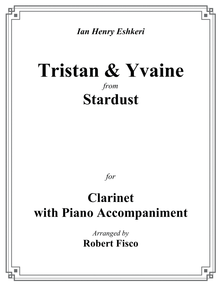 Tristan & Yvaine (arr. Robert Fisco)