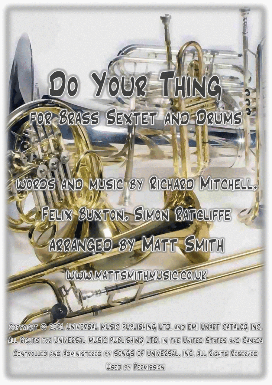 Do Your Thing (arr. Matt Smith)