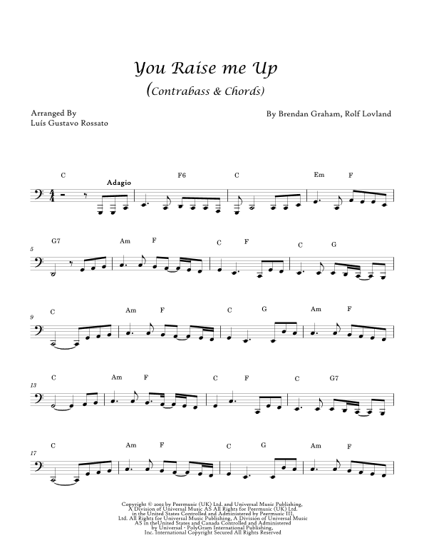 You Raise Me Up (arr. Luís Gustavo Rossato)