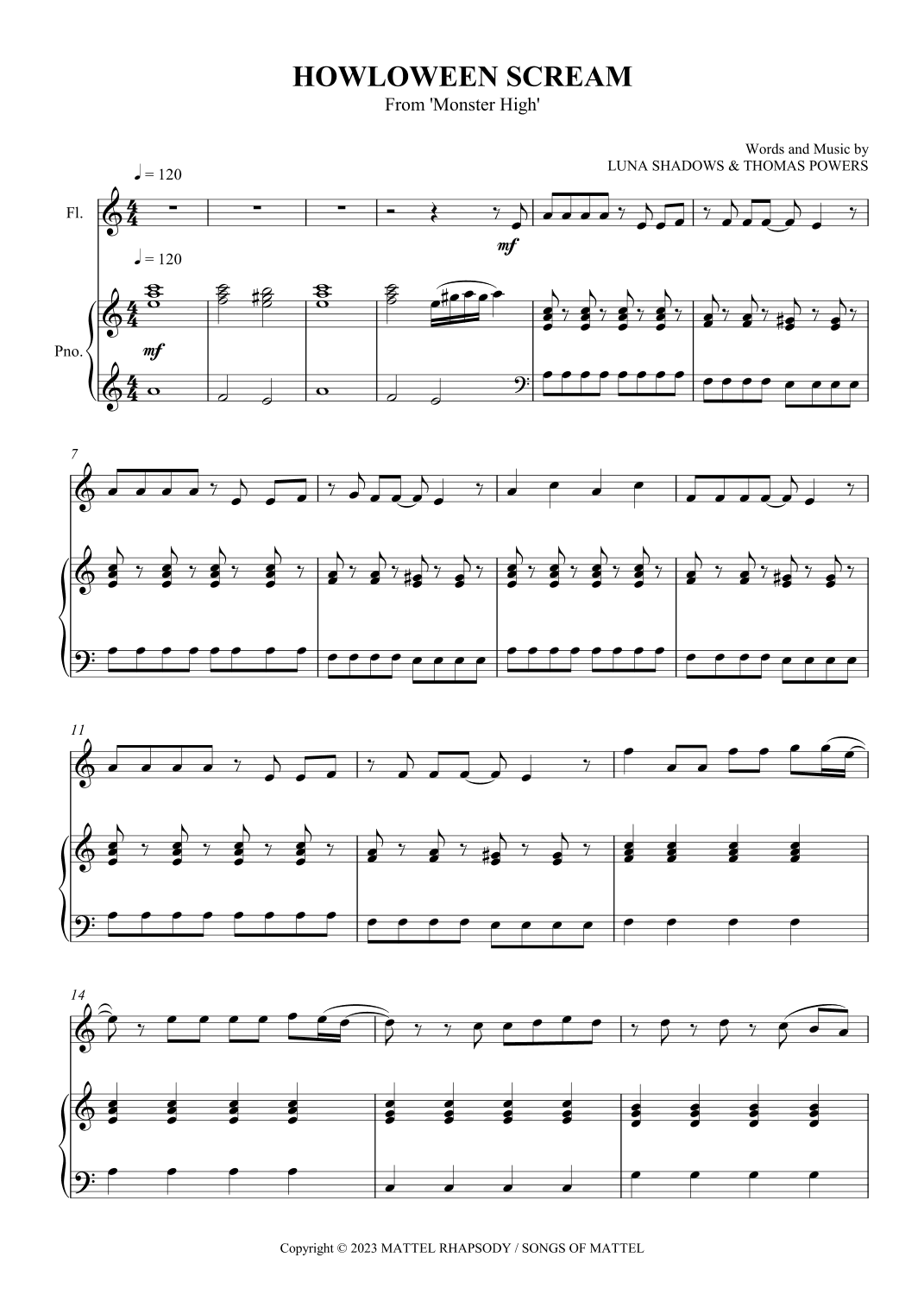 Howloween Scream (arr. SCMusic)