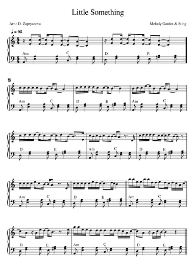 Little Something (arr. Desislava Zapryanova)