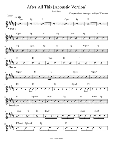 After All This (Acoustic Version)