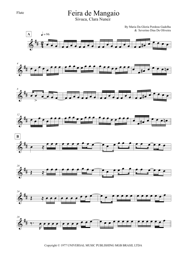 Feira De Mangaio (arr. Leo Silva)