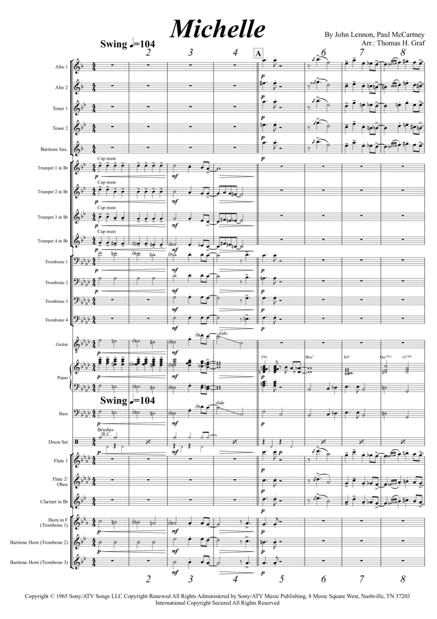Michelle (arr. Thomas Graf)