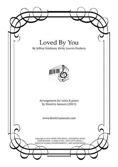Loved By You (arr. Dimitris Anousis)