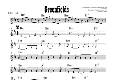 Greenfields (arr. Jörg Richter)