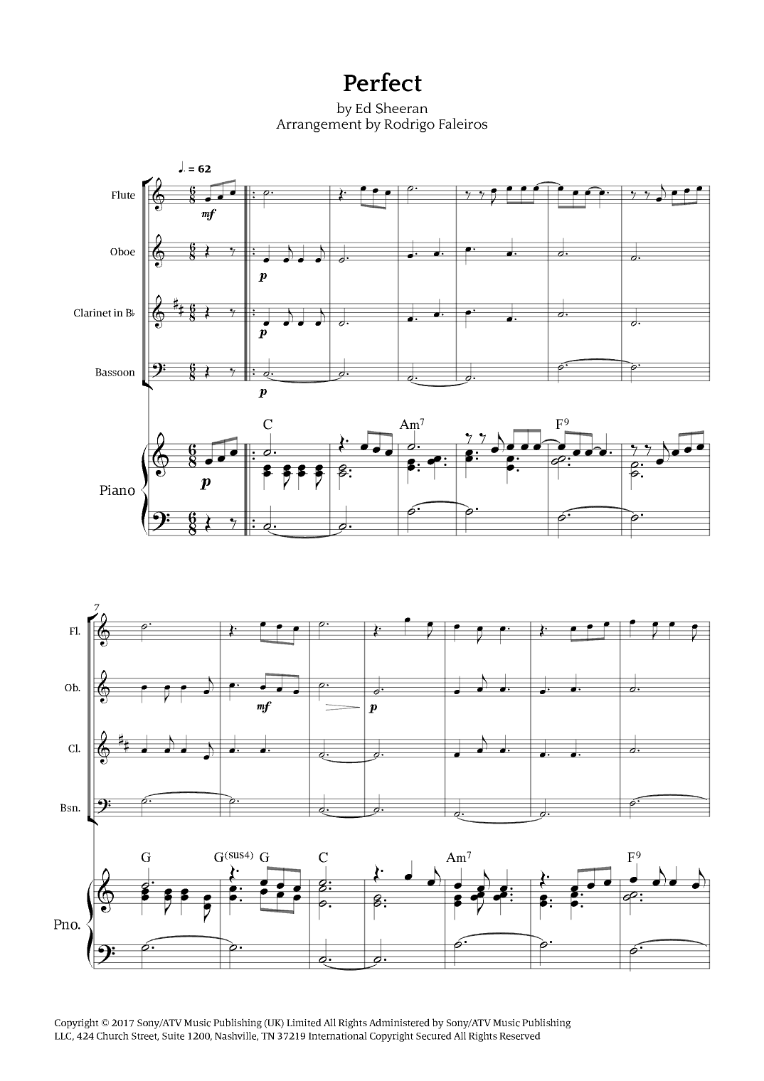 Perfect (arr. Rodrigo Faleiros)