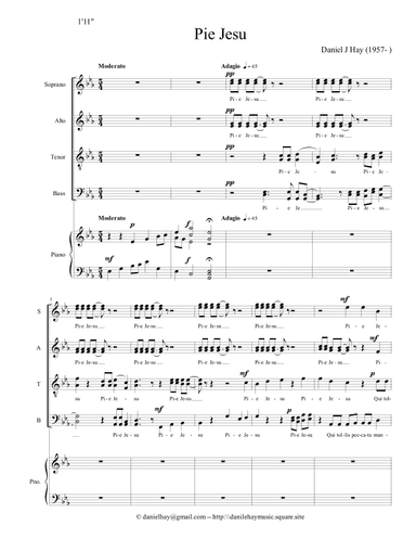 Pie Jesu Motet (Opus 641)