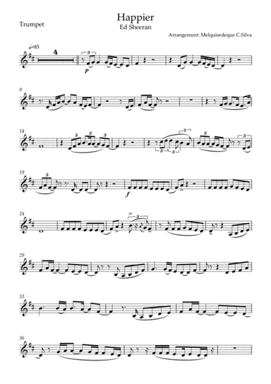 Happier (arr. Melquisedeque C.Silva)