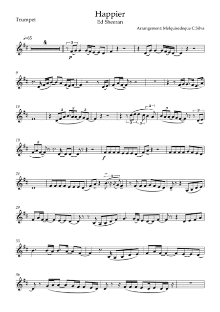 Happier (arr. Melquisedeque C.Silva)