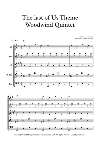 The Last Of Us (arr. Gabriel Eleutério)