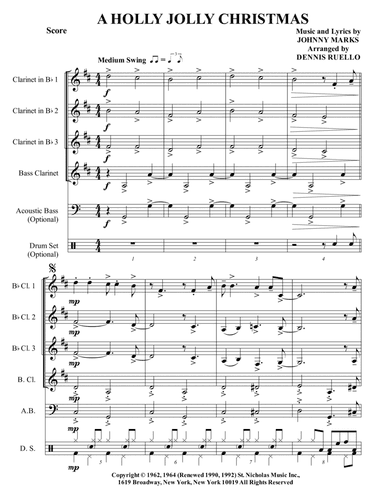 A Holly Jolly Christmas (arr. Dennis Ruello)