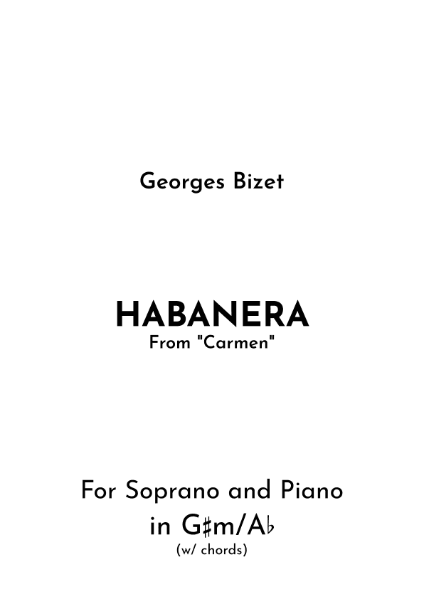 Habanera (arr. Jireh J.)