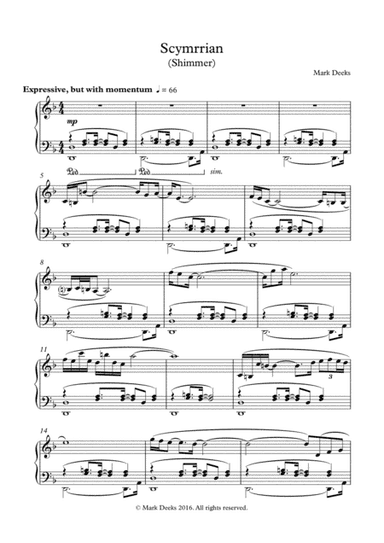 Scymrrian - Piano Solo