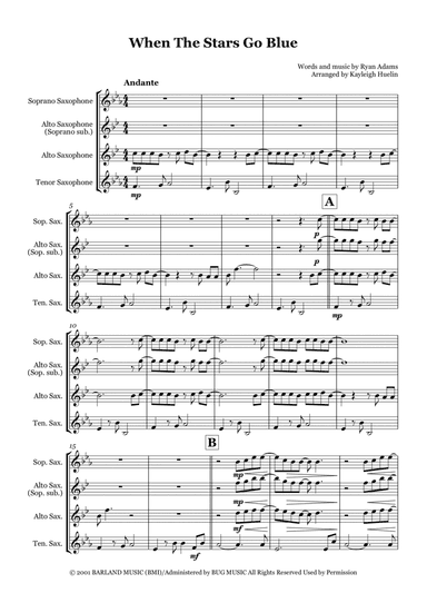 When The Stars Go Blue (arr. Kayleigh Huelin)