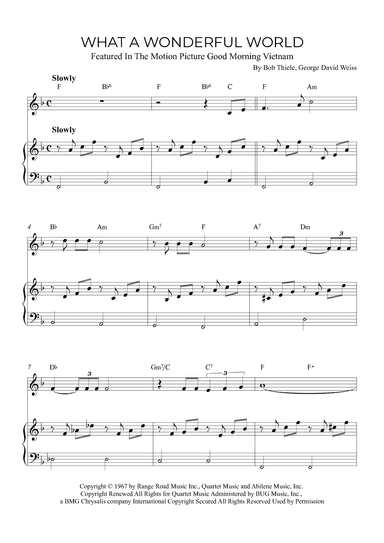 What A Wonderful World (arr. Alex Nunes Rodrigues)