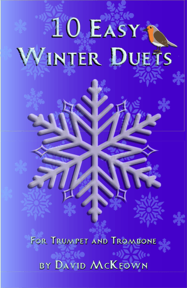 10 Easy Winter Duets for Trumpet and Trombone