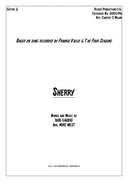 Sherry Baby (arr. Mike West)
