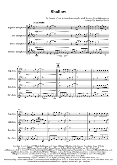 Shallow (arr. Kayleigh Huelin)