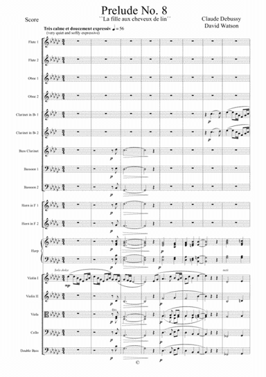 Prelude Nr. 8 for Orchestra (arr. David Watson)