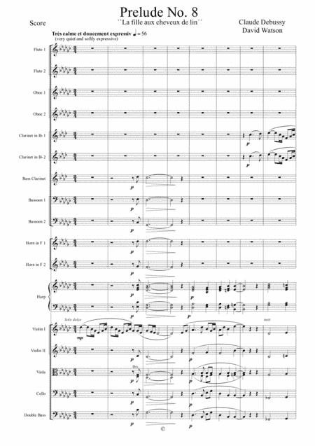 Prelude Nr. 8 for Orchestra (arr. David Watson)