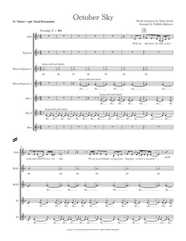 October Sky (arr. Tehillah Alphonso)