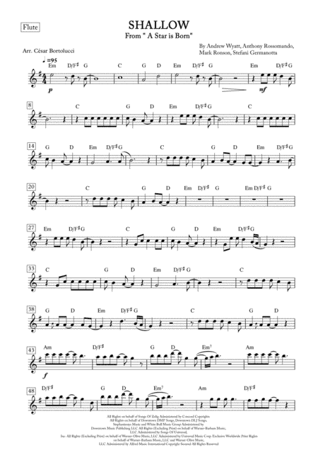 Shallow (arr. ACT Bortolucci)