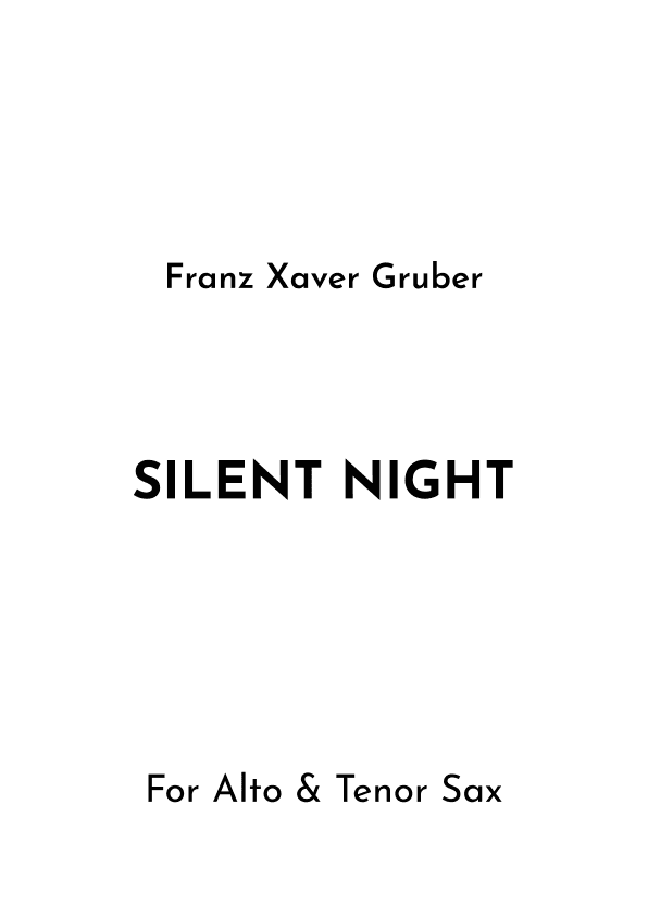 Silent Night (arr. Jireh J.)