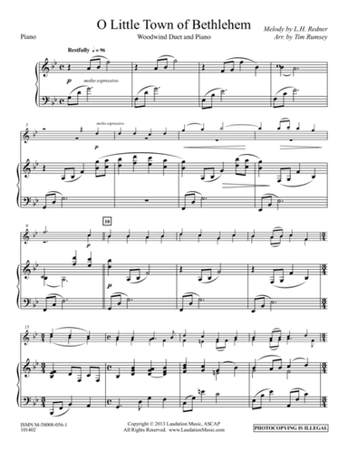 O Little Town of Bethlehem (arr. Tim Rumsey)