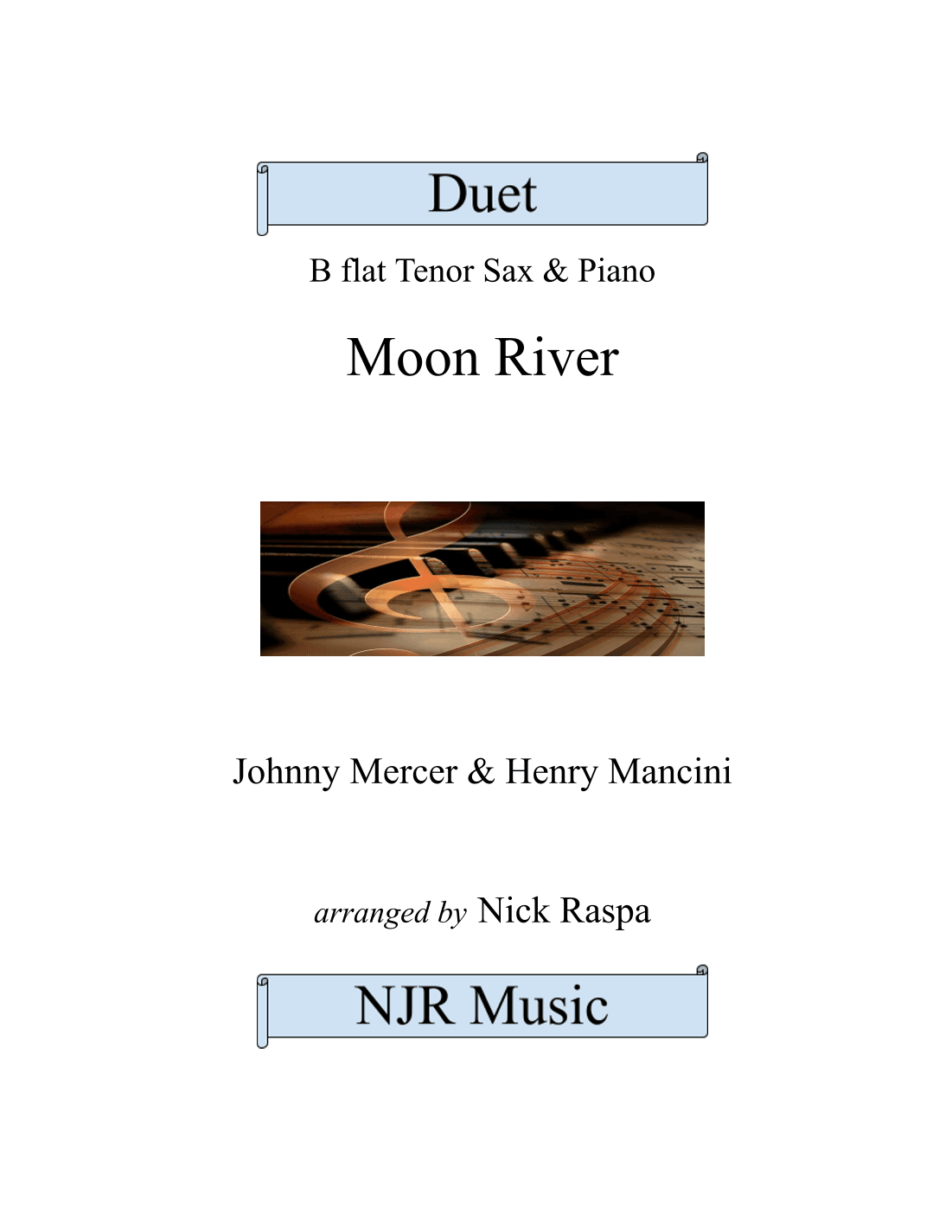 Moon River (arr. Nick Raspa)