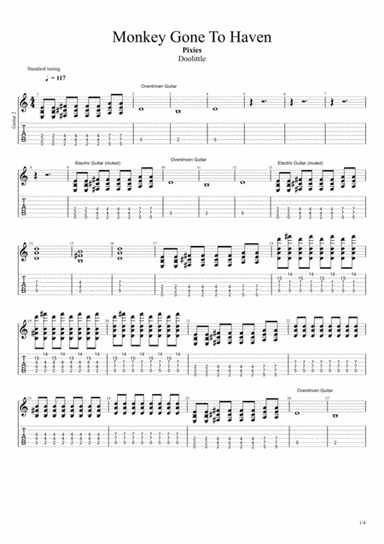 Monkey Gone To Heaven (arr. Hugo Neves)