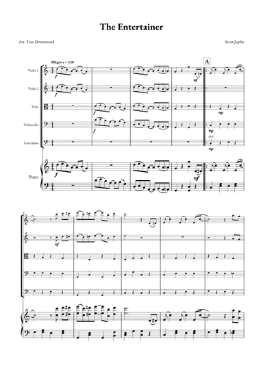 The Entertainer (arr. Tom Drummond)