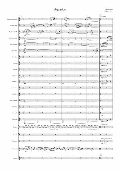 Aquarius (arr. Phil Lawrence)