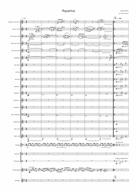 Aquarius (arr. Phil Lawrence)