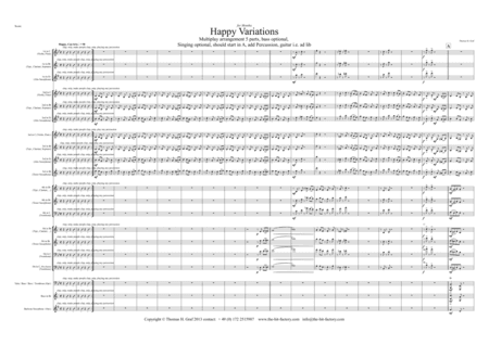 Happy (Birthday) Variations - Trumpet Quintet (arr. Thomas H. Graf)