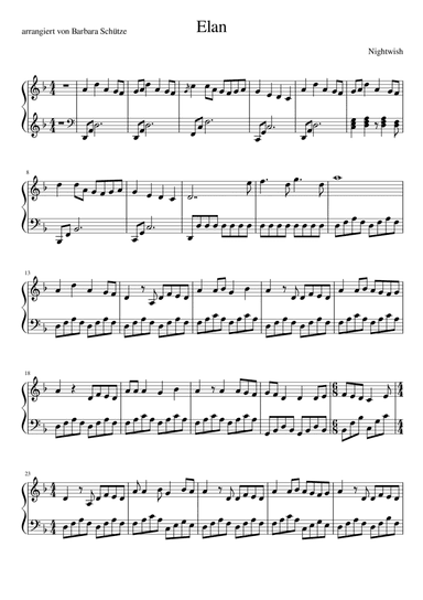 Elan (arr. Barbara Schütze)