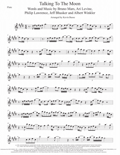 Talking To The Moon (arr. Kevin Busse)